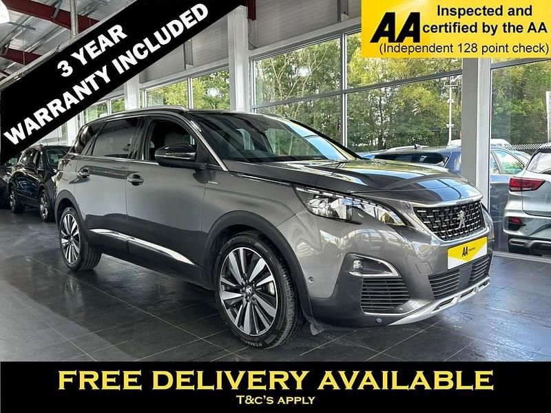Grey Used 2019 Peugeot 5008 Premium Hatchback | £15,195 (Fair price) - Image 1/2