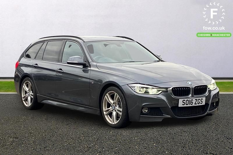 Grey Used 2016 BMW 320 M Sport Estate | £16,199 (Fair price) - Image 1/3