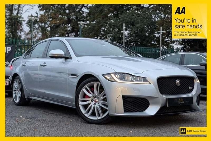 Silver Used 2017 Jaguar XF S Sedan | £13,888 (Good price) - Image 1/1
