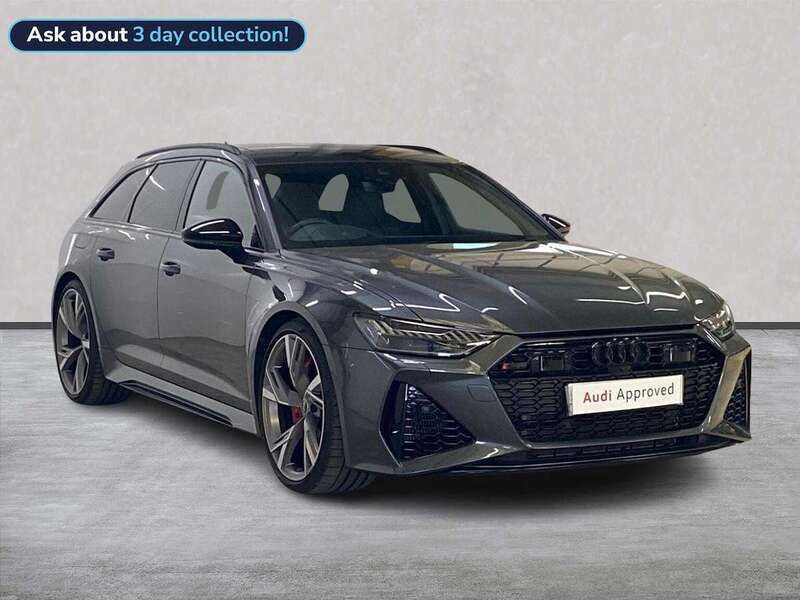 Grey Used 2022 Audi RS6 Advanced Estate | £78,717 (Fair price) - Image 1/4