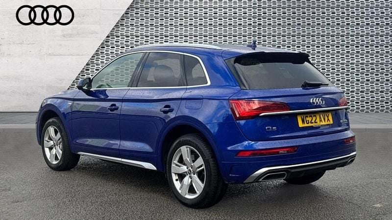 Used Audi Q5 S-Line 299 HP (219 kW) 2022 Blue  SUV