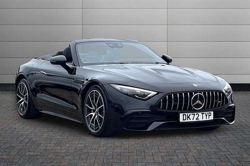 Used Mercedes SL43 AMG Premium 381 HP (280 kW) 2023 Black Cabriolet