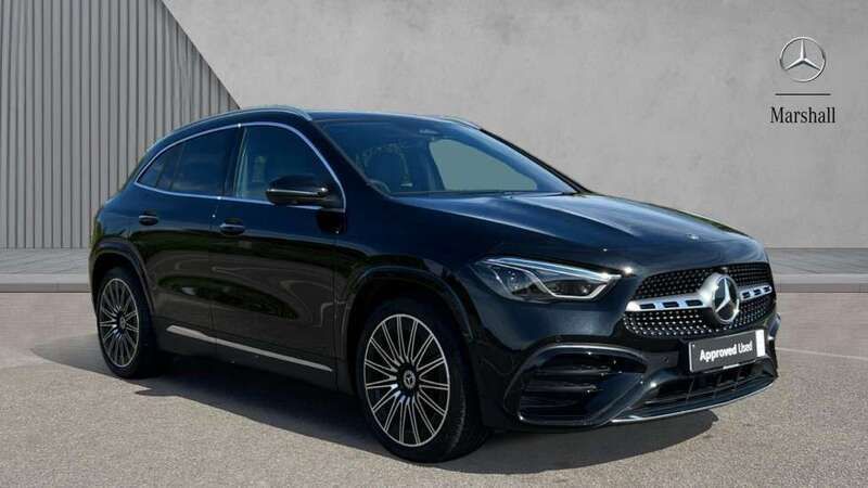 Cosmos black metallic Used 2024 Mercedes GLA220 AMG Line Premium Plus SUV | £40,080 - Image 1/4