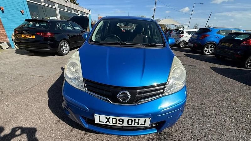 Used Nissan Note Acenta 88 HP (64 kW) 2009 Blue Hatchback
