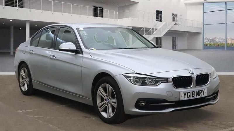 Glacier silver Used 2018 BMW 316 Sport Line Sedan | £12,475 (Fair price) - Image 1/4