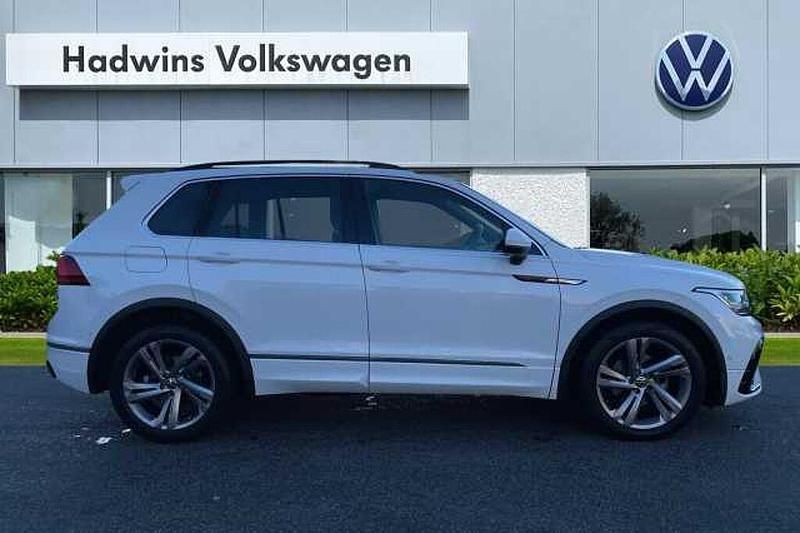 Used VW Tiguan R-line Edition 150 HP (110 kW) 2024 White SUV