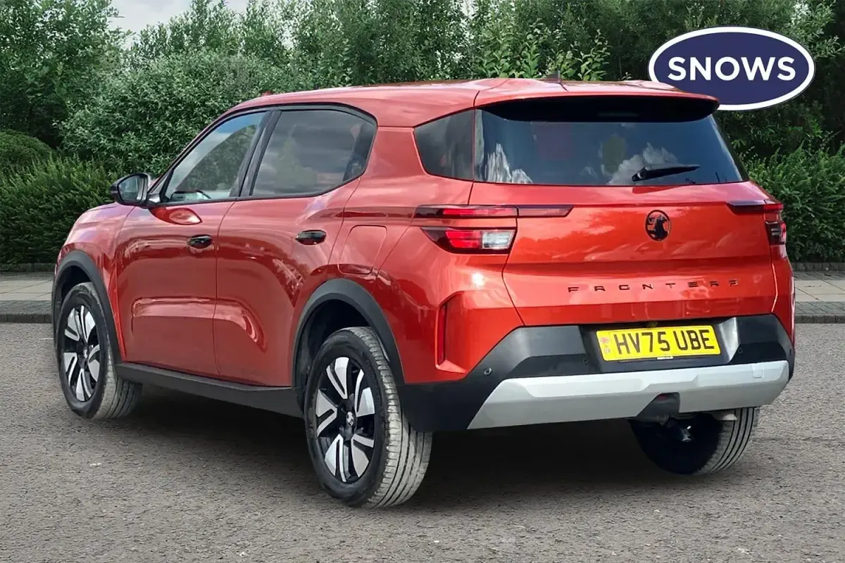 Used Vauxhall Frontera GSe 136 HP (100 kW) 2025 Orange SUV