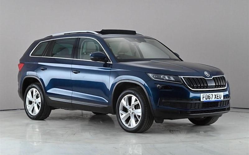 Used Skoda Kodiaq 186 HP (136 kW) 2017 Blue SUV