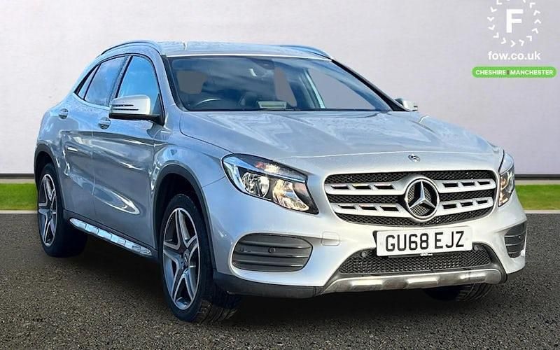 Silver Used 2018 Mercedes 200 AMG line Hatchback | £14,599 (Fair price) - Image 1/4