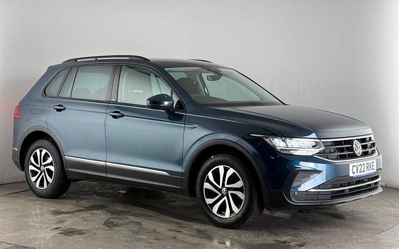 Used VW Tiguan Active 150 HP (110 kW) 2021 Blue SUV