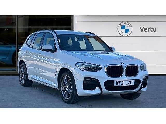 White Used 2021 BMW X3 M Sport SUV | £25,513 (Super price) - Image 1/4