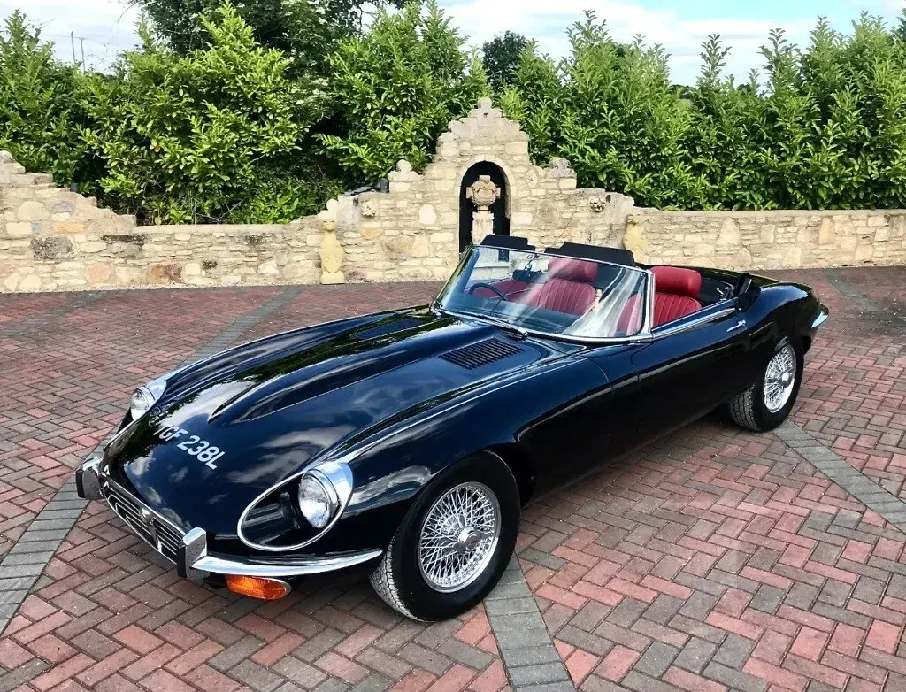 Used Jaguar E-Type 1973 Black Cabriolet