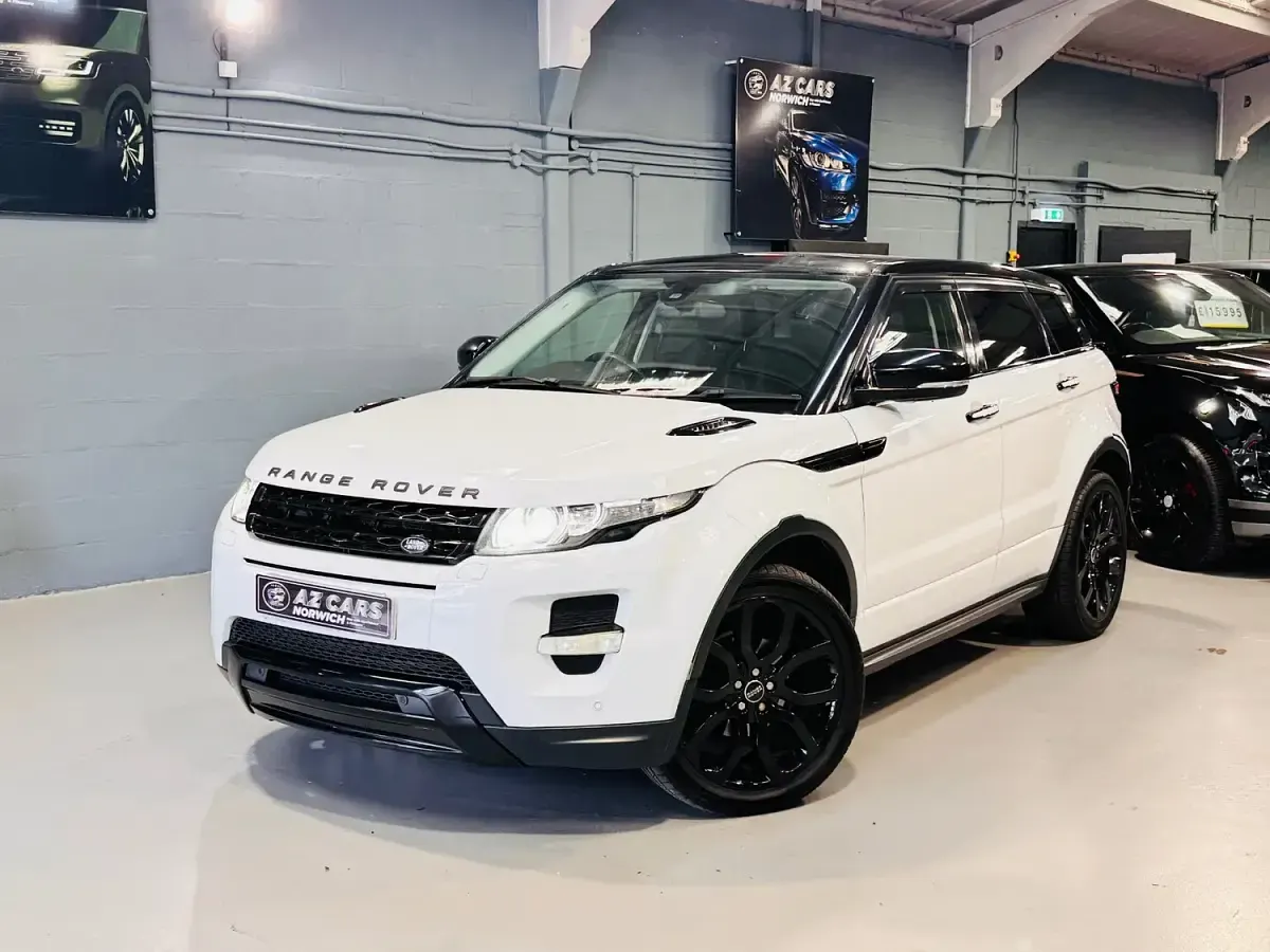 Used Land Rover Range Rover evoque Dynamic 190 HP (139 kW) 2013 White SUV