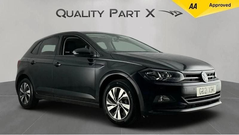 Black Used 2021 VW Polo Match Hatchback | £11,392 (Good price) - Image 1/4