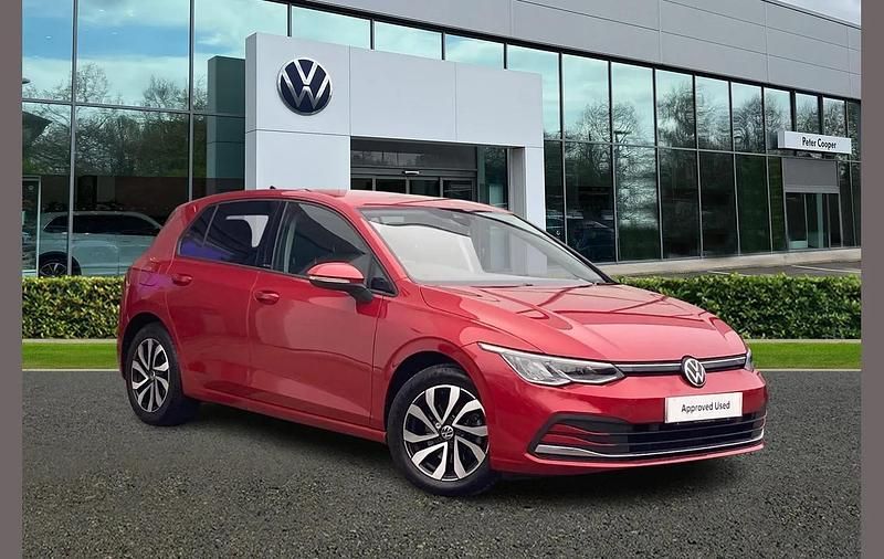 Red Used 2021 VW Golf VIII Active Hatchback | £16,993 (Fair price) - Image 1/4