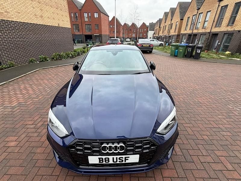 Used Audi A5 Advanced 2021 Blue Coupe