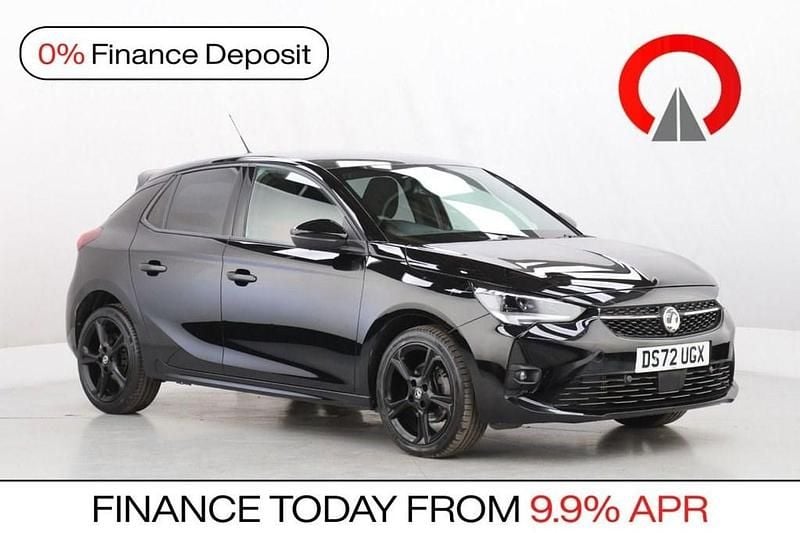 Used Vauxhall Corsa GS Line 130 HP (95 kW) 2022 Black Hatchback