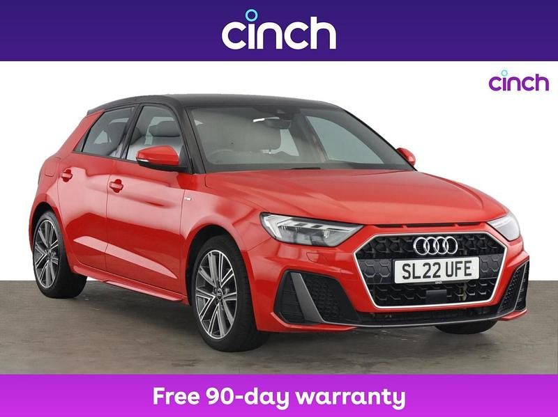 Red Used 2022 Audi A1 S-Line Hatchback | £18,349 (Good price) - Image 1/3