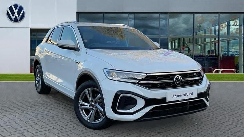 Used VW T-Roc R-line 150 HP (110 kW) 2025 Pure white SUV