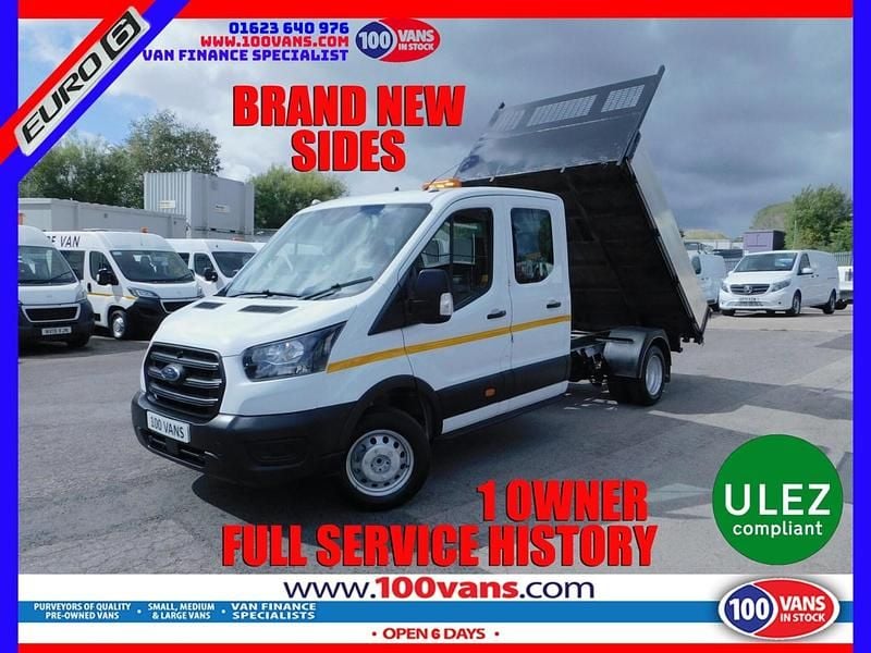 White Used 2021 Ford Transit Cabriolet | £14,490 (Fair price) - Image 1/3