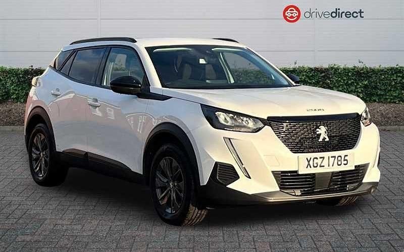 White Used 2022 Peugeot 2008 Active+ SUV | £11,990 (Fair price) - Image 1/4