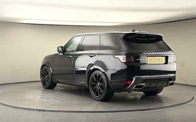 Used Land Rover Range Rover Sport HSE 404 HP (297 kW) 2021 Santorini black SUV