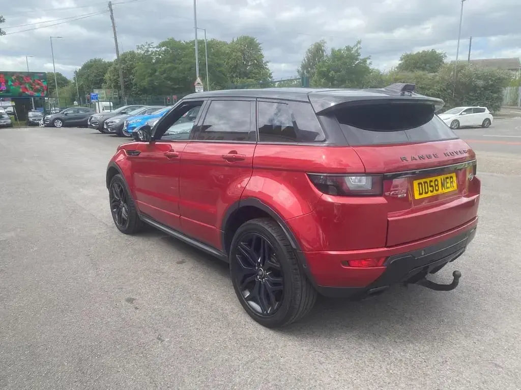 Used Land Rover Range Rover evoque HSE Dynamic 2016 Red SUV