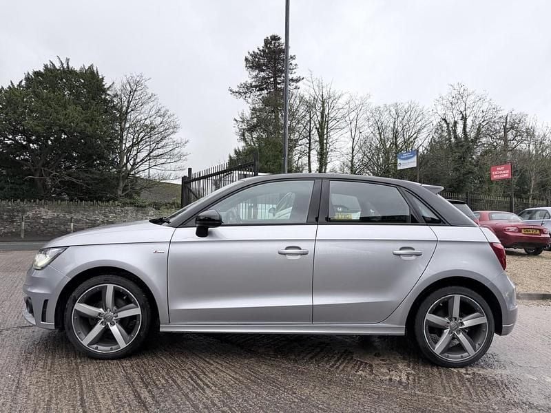 Used Audi A1 S-Line 86 HP (63 kW) 2014 Silver Hatchback