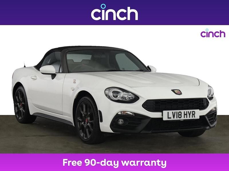 White Used 2018 Abarth 124 Spider Cabriolet | £16,449 (Fair price) - Image 1/3