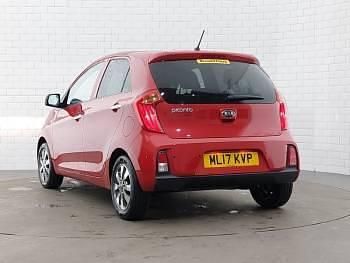 Used Kia Picanto 83 HP (61 kW) 2017 Red Hatchback