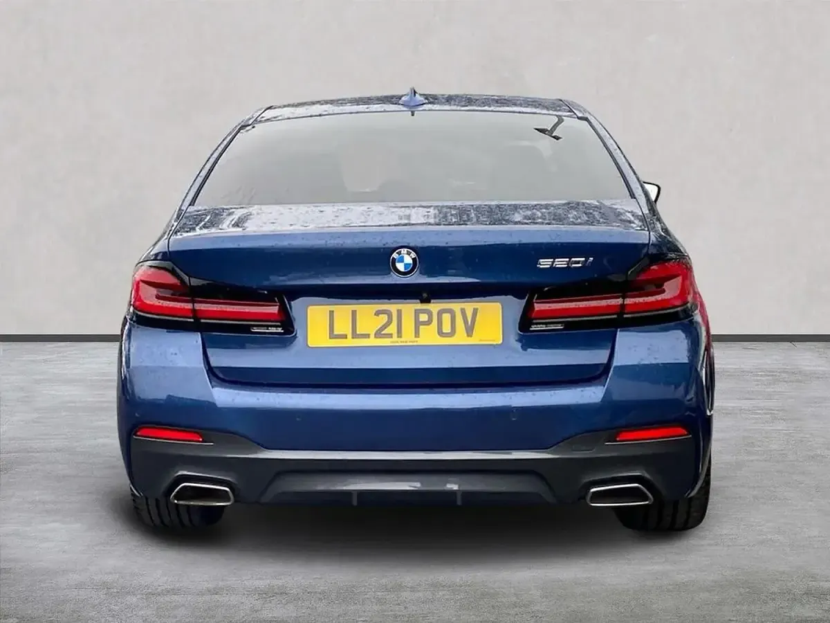 Used BMW 520 M Sport 2021 Blue Sedan