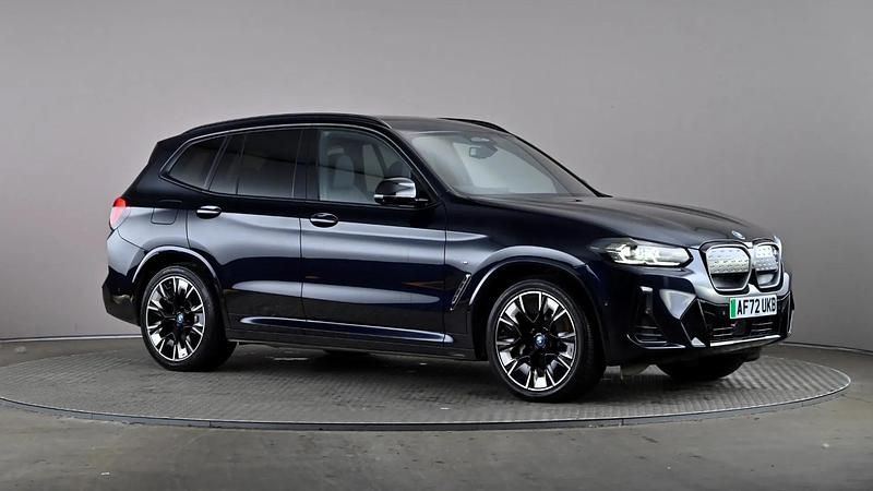 Black Used 2022 BMW iX3 M Sport SUV | £27,798 (Expensive) - Image 1/3