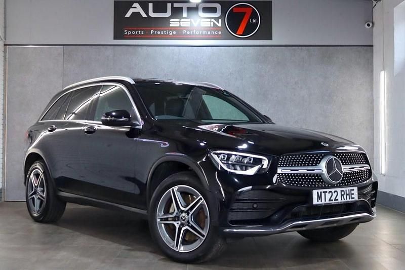 Used Mercedes GLC300e AMG line 2022 Black SUV