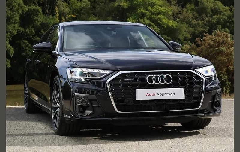 Black Used 2025 Audi A8 Black Edition Sedan | £62,995 (Fair price) - Image 1/4