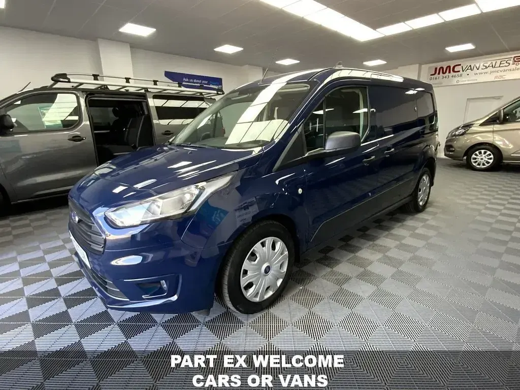 Used Ford Transit Trend 100 HP (73 kW) 2021 Blue Van