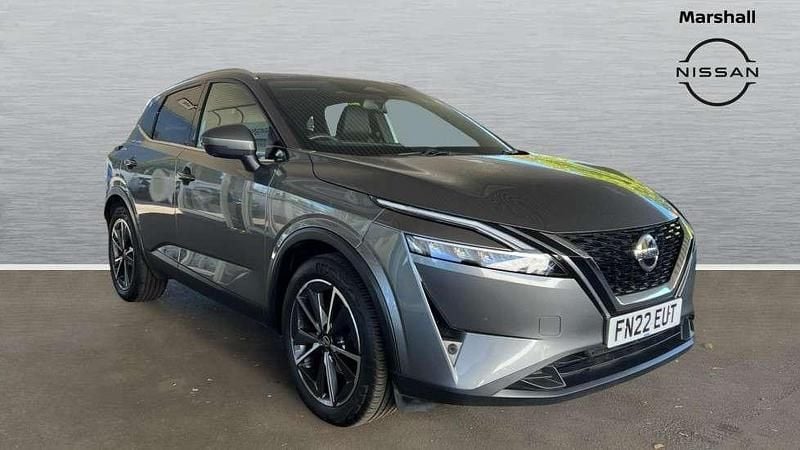 Grey Used 2022 Nissan Qashqai Tekna SUV | £18,882 (Fair price) - Image 1/4