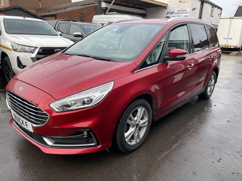 Used Ford Galaxy Titanium 150 HP (110 kW) 2020 Red MPV