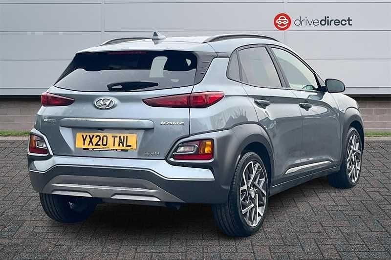 Used Hyundai Kona Premium 141 HP (103 kW) 2020 Silver SUV