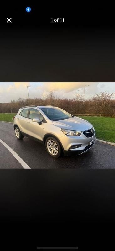 Used Vauxhall Mokka X Active 115 HP (84 kW) 2016 Silver SUV