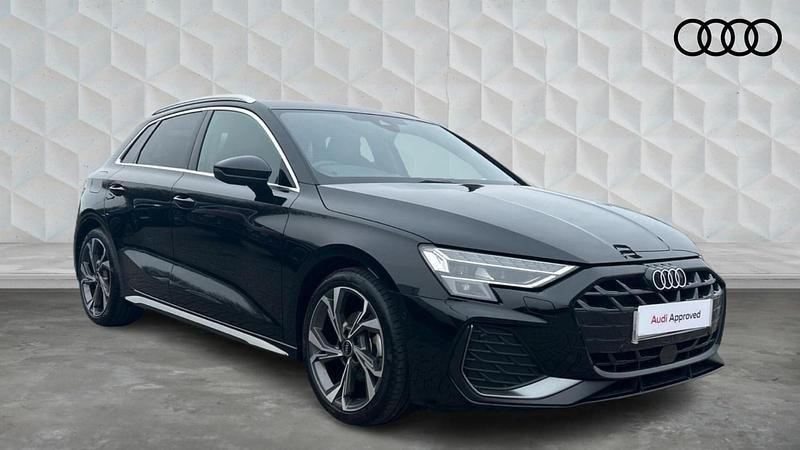 Used Audi A3 Sportback S-Line 2024 Mythos black Hatchback