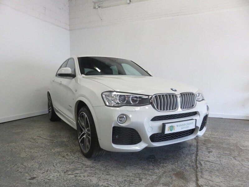 White Used 2015 BMW X4 M Sport SUV | £13,995 (Fair price) - Image 1/3