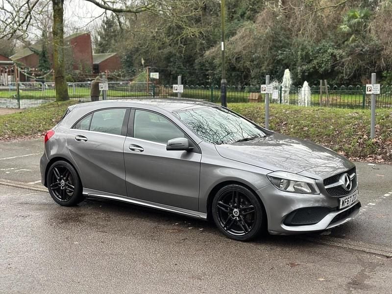 Grey Used 2017 Mercedes A160 AMG line Hatchback | £9,995 (Fair price) - Image 1/4