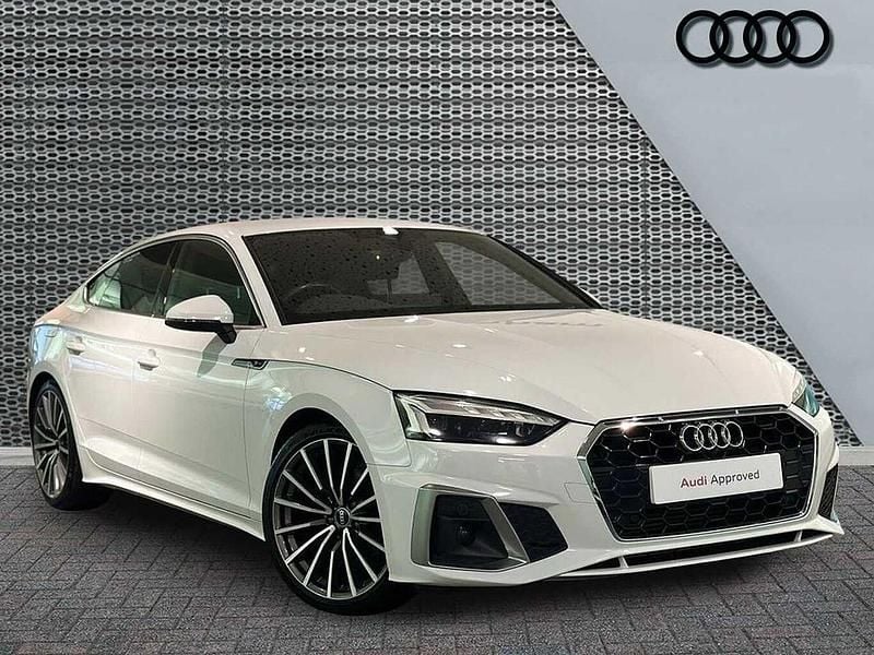 Used Audi A5 S-Line 2022 White Coupe