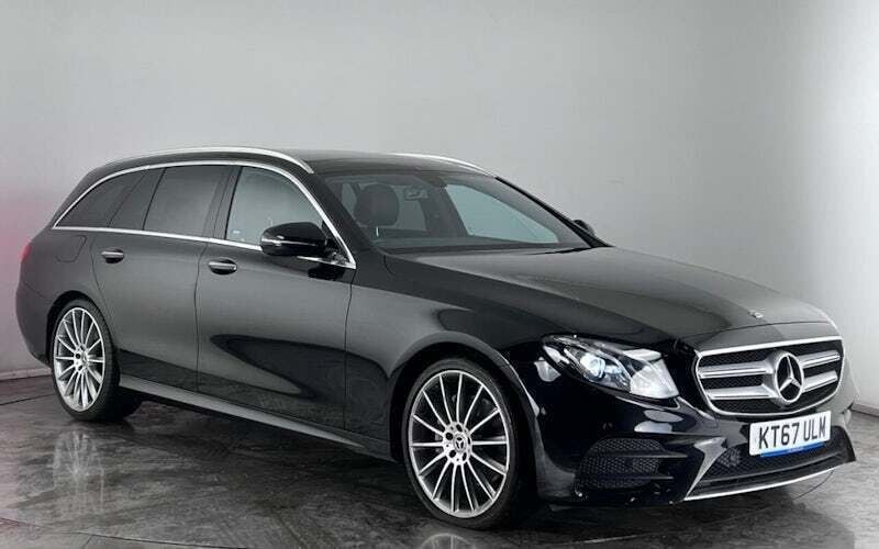 Black Used 2018 Mercedes E220 AMG Line Premium Estate | £17,900 (Good price) - Image 1/3