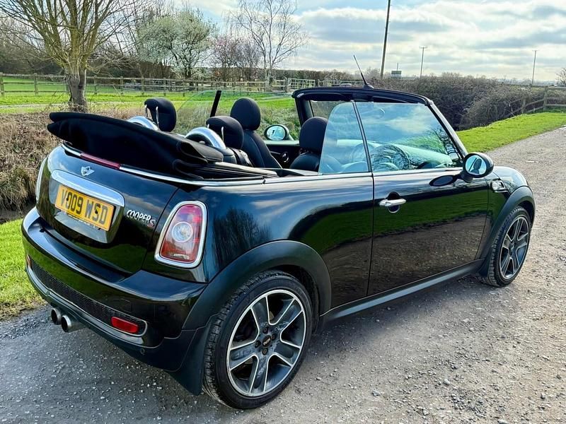 Used Mini Cooper S Cabriolet 2009 Black Cabriolet