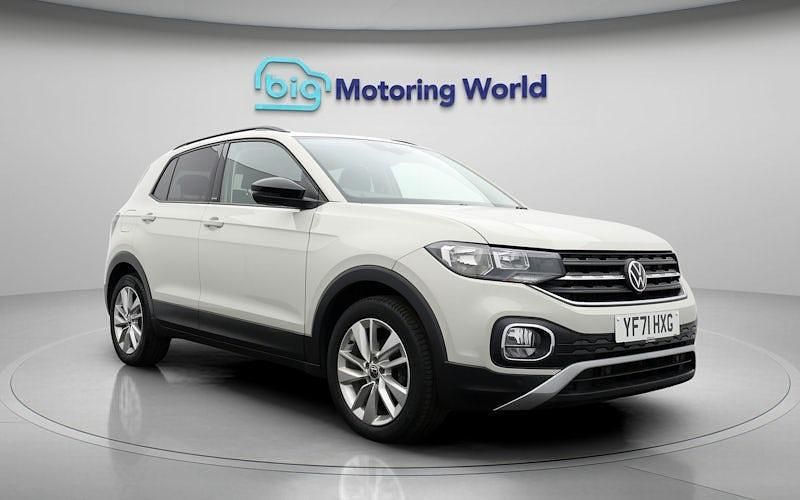 Used VW T-Cross Active 110 HP (80 kW) 2021 Grey SUV
