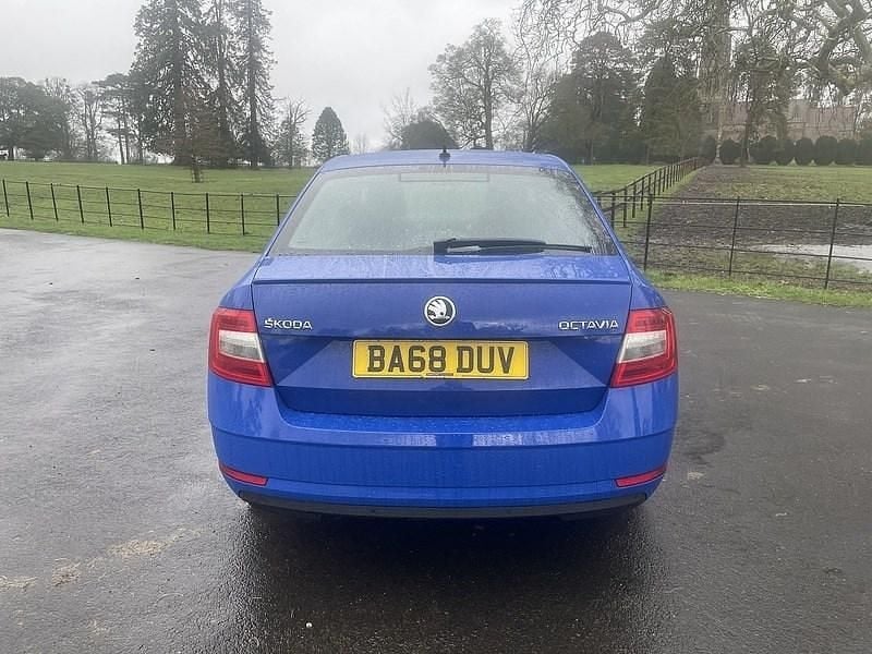 Used Skoda Octavia SE Technology 150 HP (110 kW) 2019 Blue Hatchback