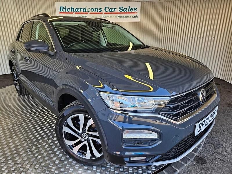 Grey Used 2021 VW T-Roc Active SUV | £19,500 (Fair price) - Image 1/4