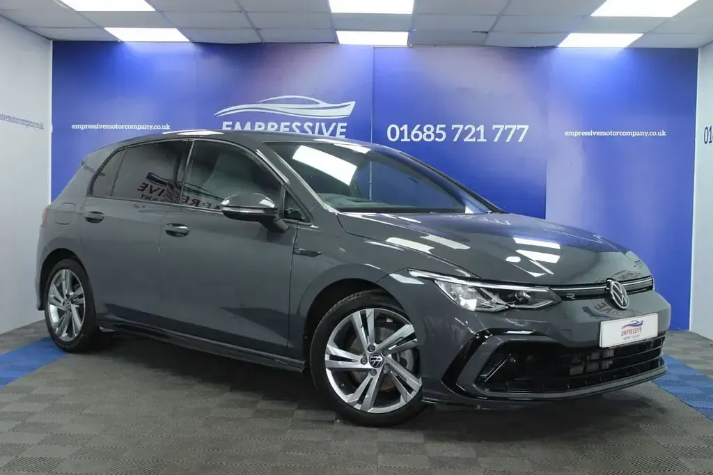 Used VW Golf VII R-line 130 HP (95 kW) 2021 Grey Hatchback
