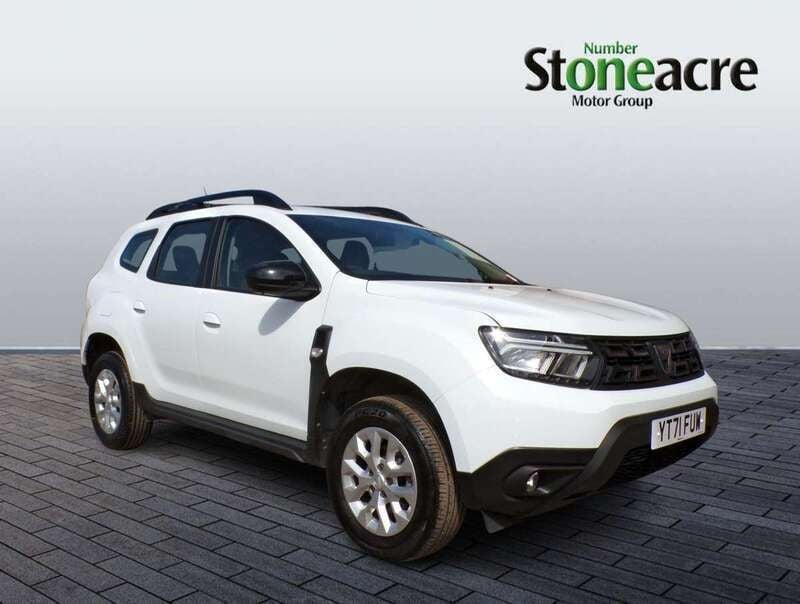 White Used 2021 Dacia Duster Comfort SUV | £10,495 (Fair price) - Image 1/4